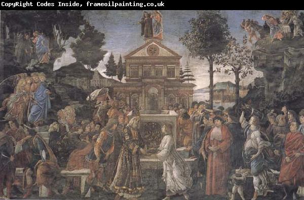 Sandro Botticelli Trials of Christ